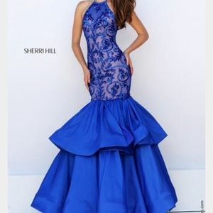 Black Sherri Hill Prom Dress