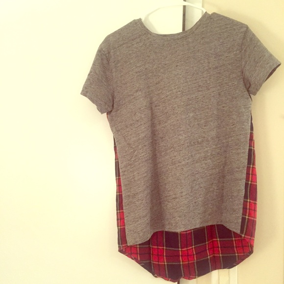High/low tee