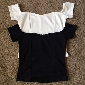 Two Tobi off the shoulder tops!