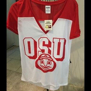 NWT Victoria Secrets Pink OSU shirt