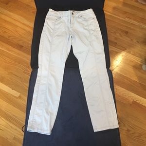 White House Black Market Slim Crop Pants