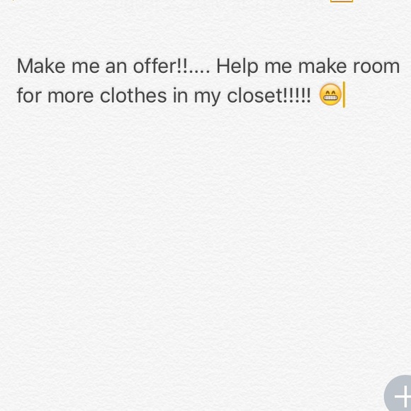 Now accepting reasonable offers!!! 😊