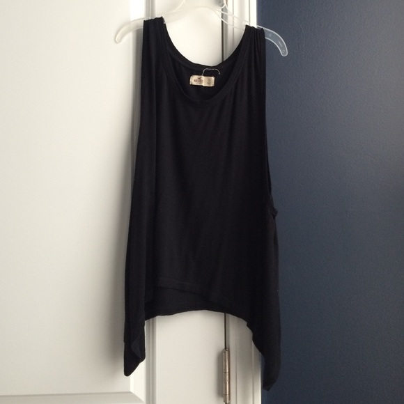 Hollister Black Loose Fitting Tank