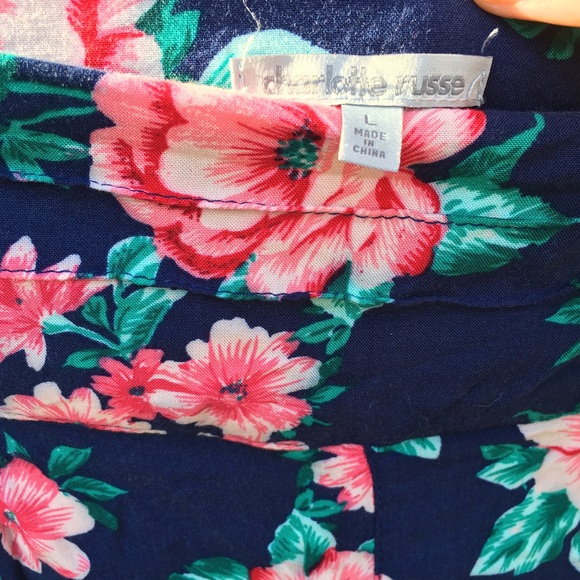 🌸 Floral cloth shorts 🌺 - Picture 3 of 4