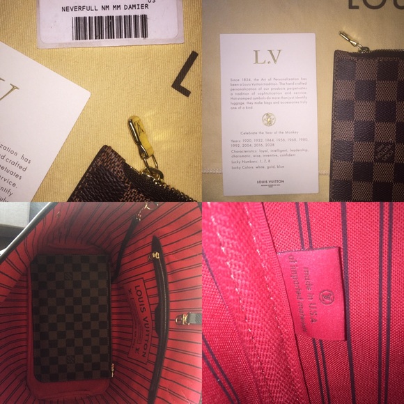 ❗️SOLD❗️✨New Neverfull MM pochette✨ - Picture 2 of 4