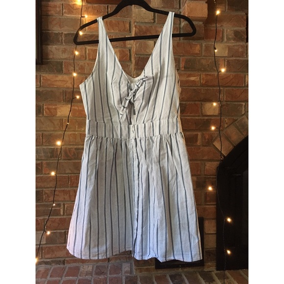 Pinstripe dress