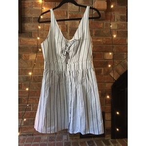 Pinstripe dress