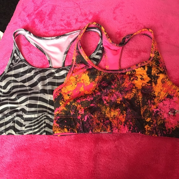 TWO reversible Sporta bras