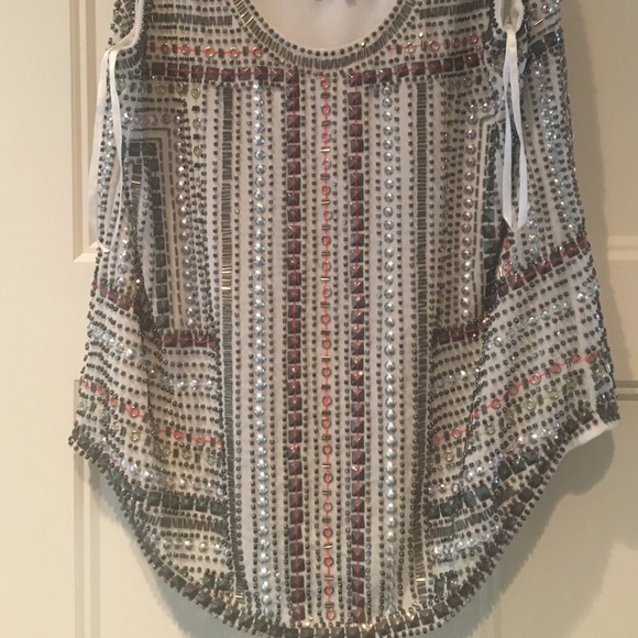 Beaded tank - Picture 3 of 4