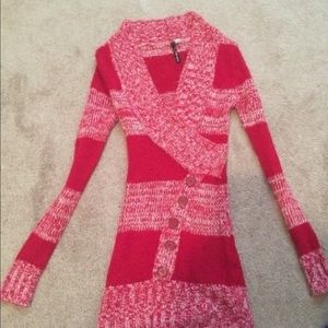 Red Sweater Pullover