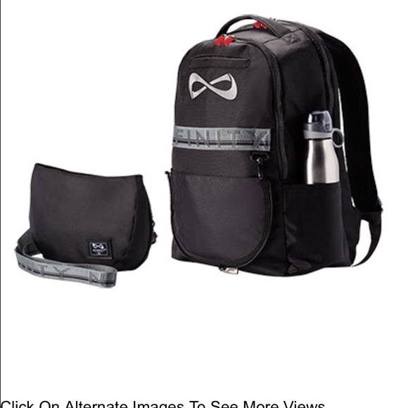 Nfinity Weekender Backpack- Black Sparkle - Picture 3 of 3