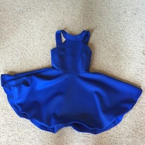 blue homecoming/formal dress