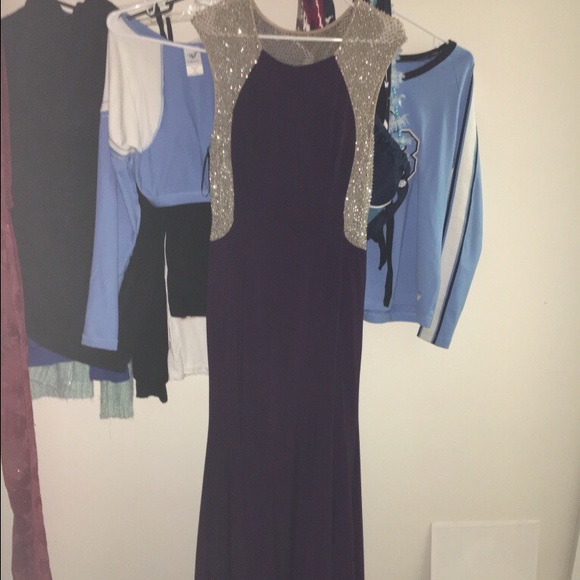 Plum prom dress - Picture 1 of 2
