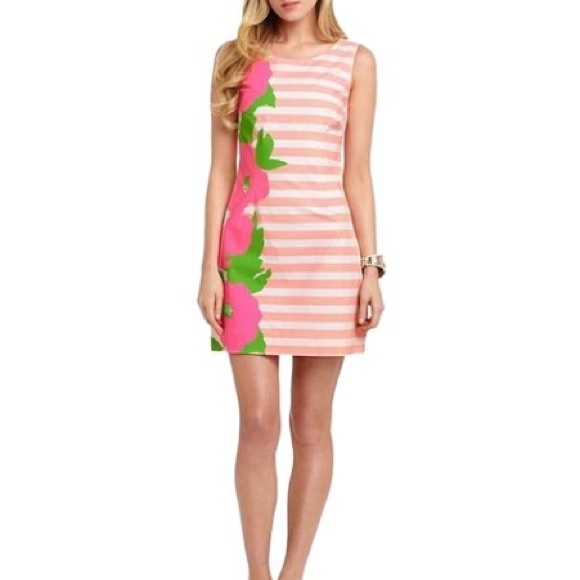 NWT Lilly Pulitzer Delia Shift- Sunrise Orange