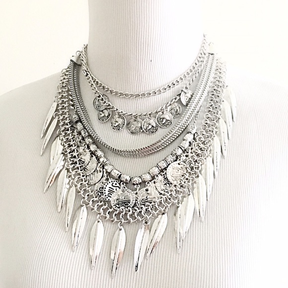 Brand new silver bohemian necklace - Picture 3 of 4