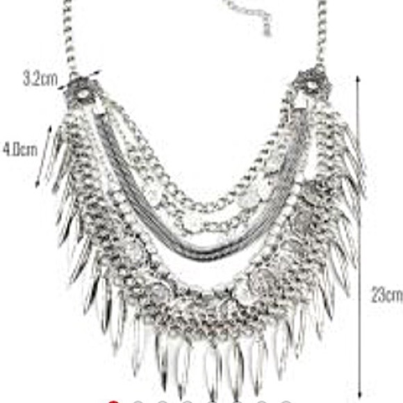 Brand new silver bohemian necklace - Picture 4 of 4