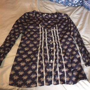 Aerie floral blouse