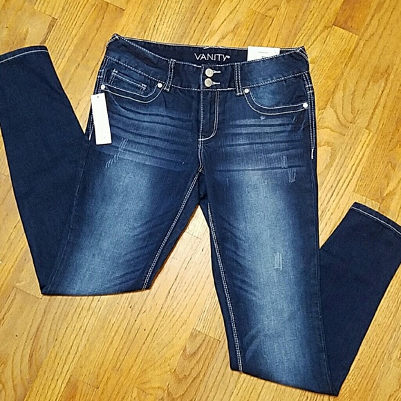 NWT Vanity Slim Mid-Rise Harlow Jeggings