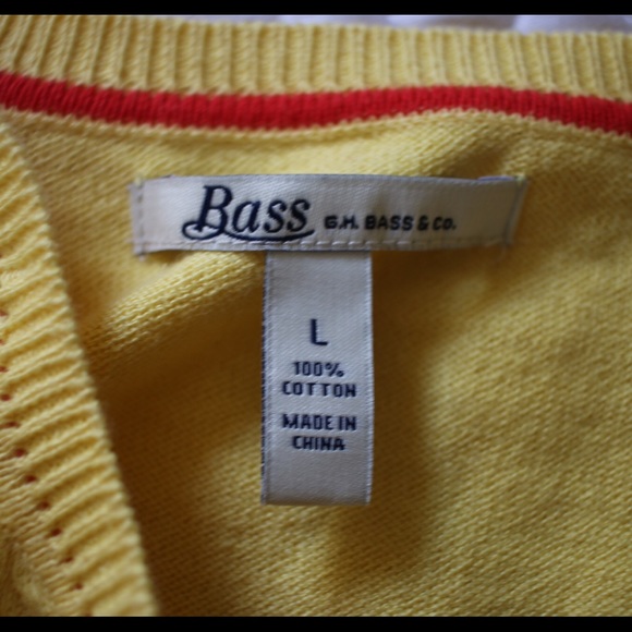 Bass Yellow Cardigan - Picture 3 of 4