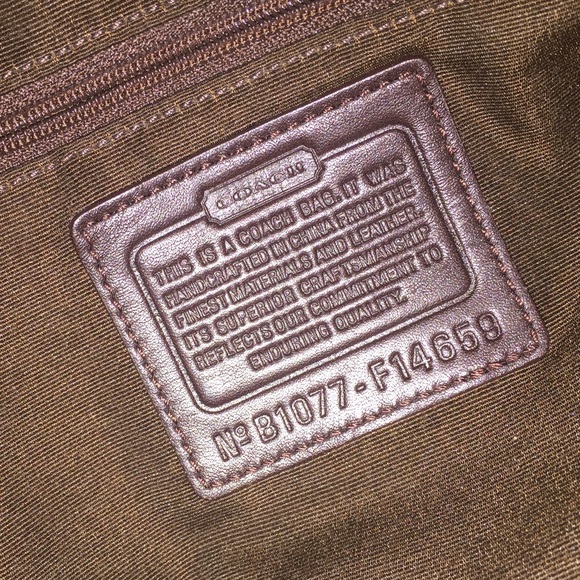 Brown and Tan Coach Bag!! - Picture 3 of 3