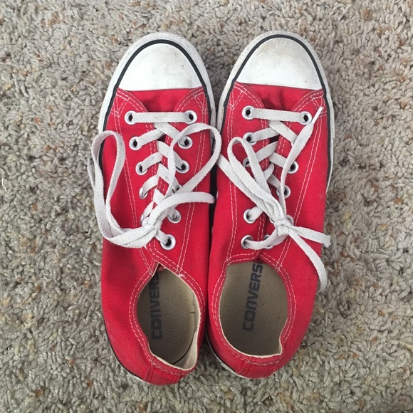 Red converse
