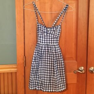 Plaid Abercrombie and Fitch Sundress