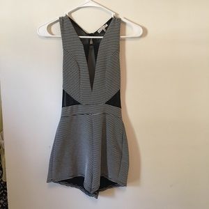 A sexy see through romper