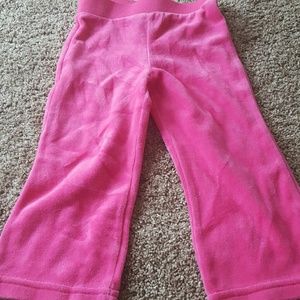 Pink sweatpants
