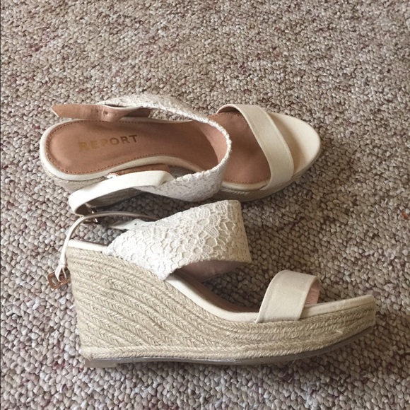 Cream Wedges