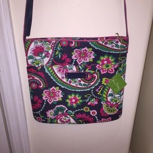 Vera Bradley slim hipster in petal paisley