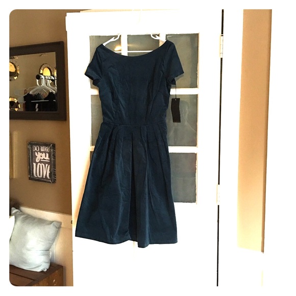 Laura Byrnes blue dress, NWT