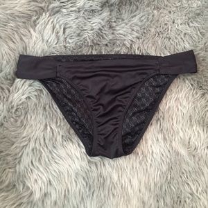 Black Victoria secret bikini bottoms!