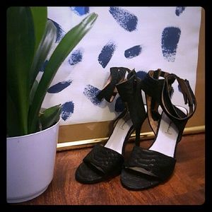 Jeffrey Campbell open toe heels