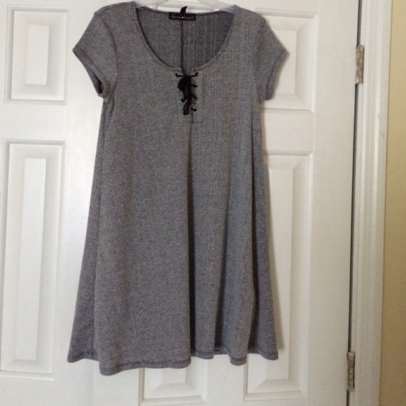 Grey Boho dress
