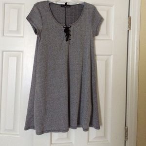 Grey Boho dress