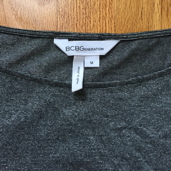 BCBGeneration grey shirt with shirttail hem - Picture 4 of 4