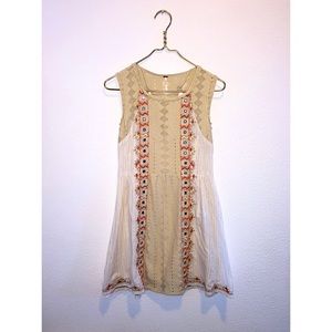 FREE PEOPLE Embroidered Dress