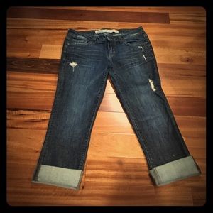 Rolled Crop Jeans