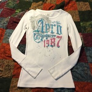Aeropostale thermal long sleeve tee