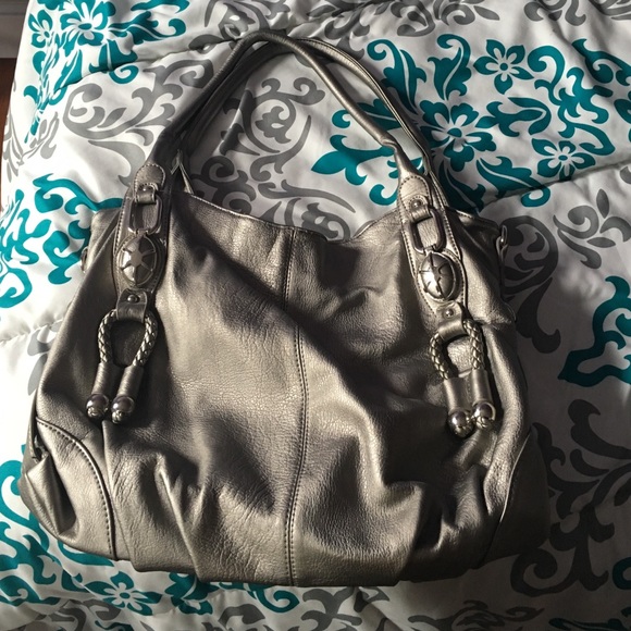 Silver purse
