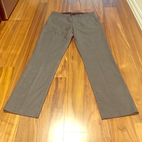 Men's dress pant slacks (grey)