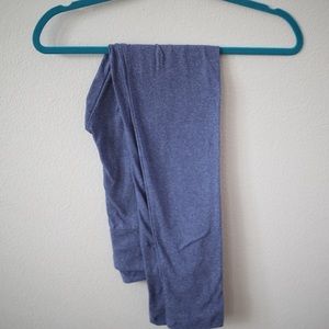 Lularoe Heathered Blue One-Size Leggings
