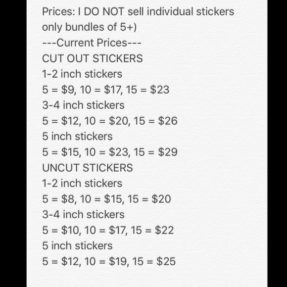 Preppy stickers!🙈❤️💕💋☀️ - Picture 4 of 4