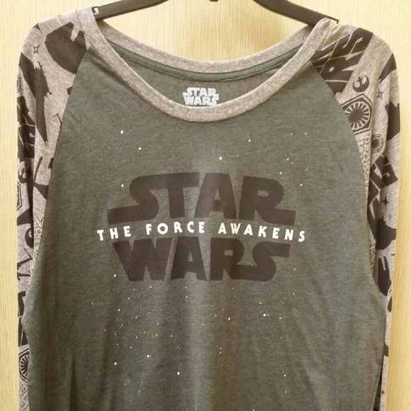 NWOT Star Wars Long Sleeve Baseball T-shirt