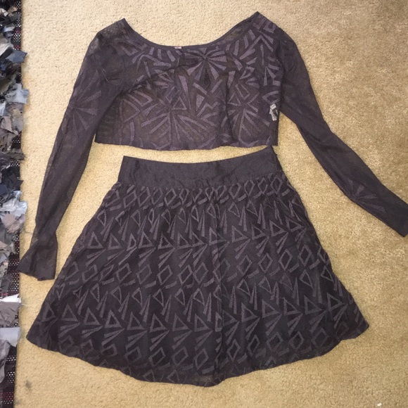 WORN ONCE free people set