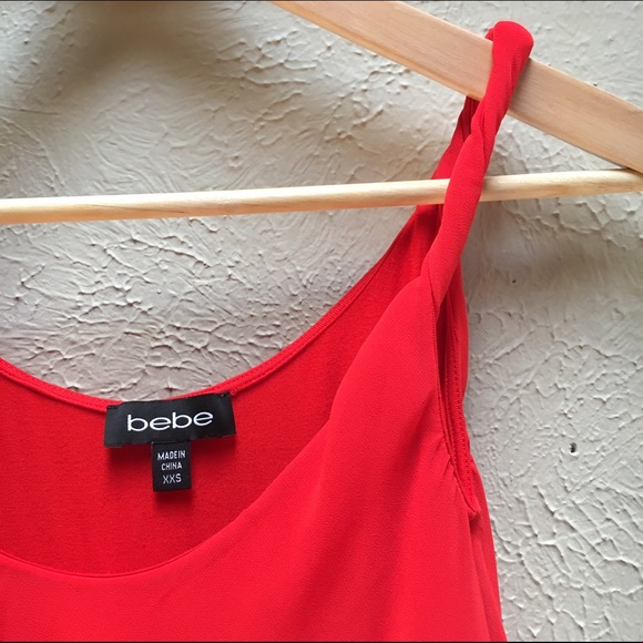 Bebe Asymmetric Sleeve Dress - Picture 4 of 4