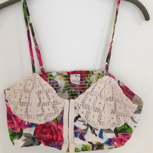 Adorable floral Bralette