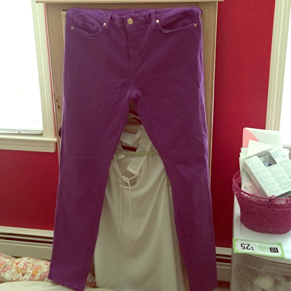 Kate spade purple denim jeans size 30