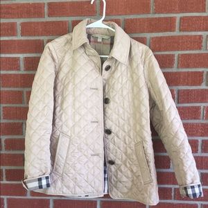 ✨FLASH SALE ✨ Burberry Brit Medium Tan Jacket