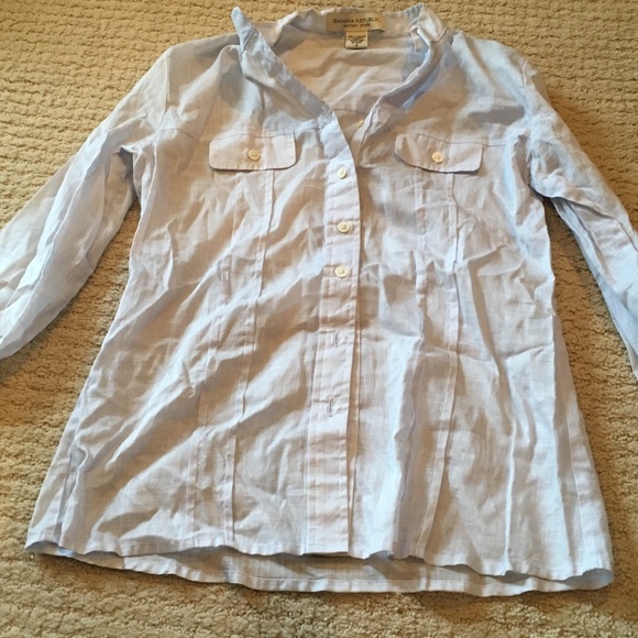 Banana republic women's small buttondown